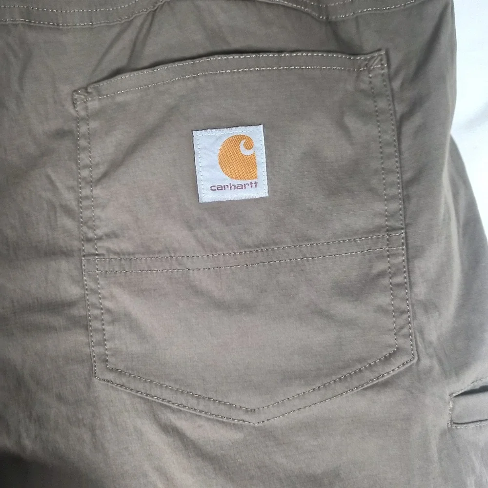 Carhartt Force Men's 40x30 Brown Relaxed Fit Ripstop Work Pants BN4750 M